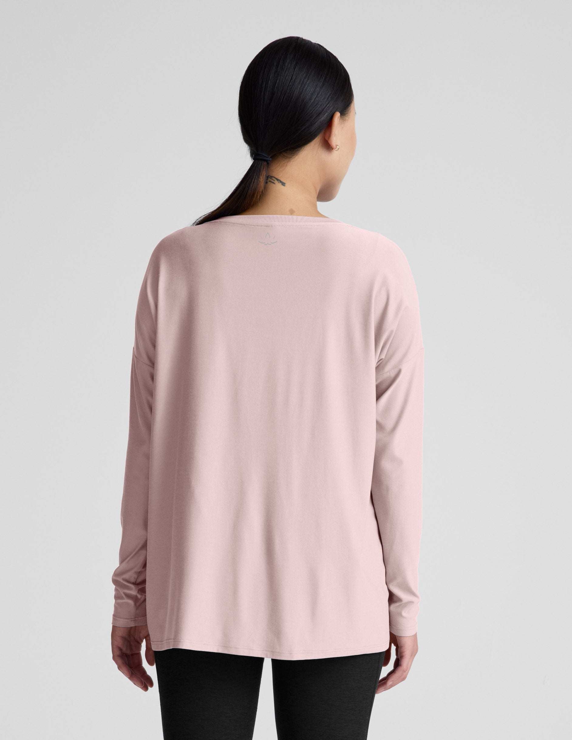 Featherweight Feels Like Home Long Sleeve Maternity Top - Image 3