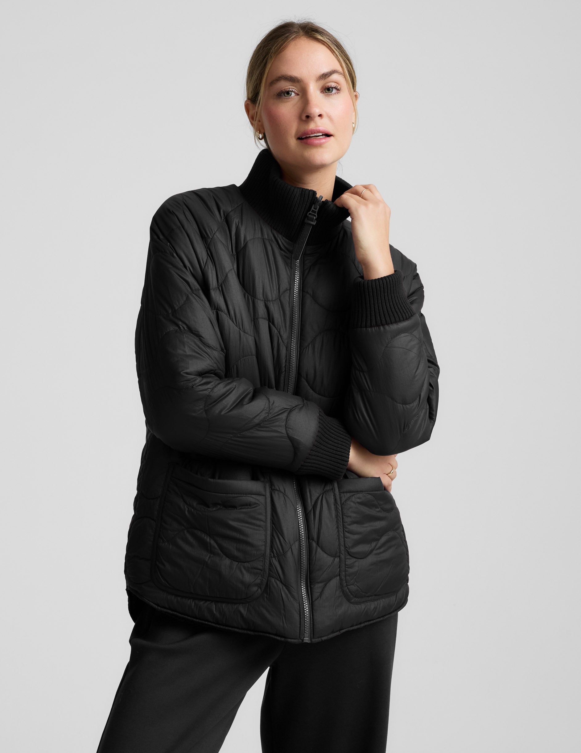 2-Way Quilted Jacket - Image 2