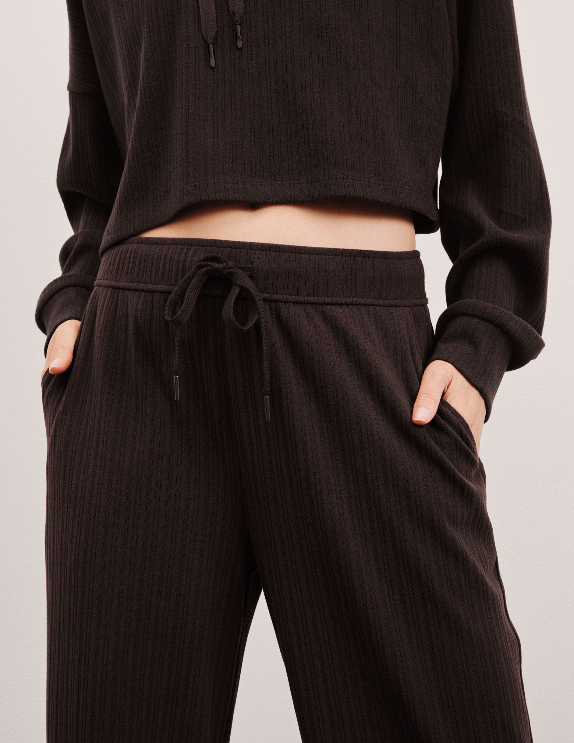 Breathe Easy Ribbed Wide Leg Pant - Image 2